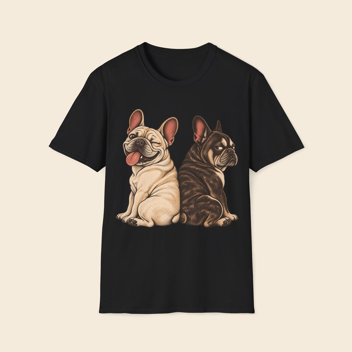 Frenchie The Double Trouble T-Shirt