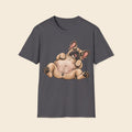 Funny Pose Frenchie Sleeping On His Back T-Shirt