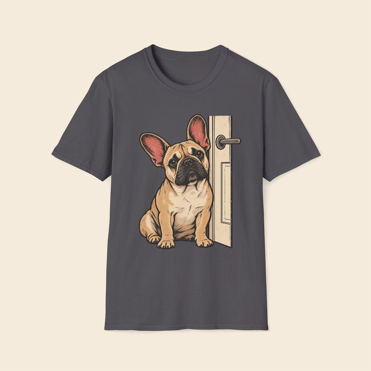 Frenchie The Bathroom Guardian T-Shirt
