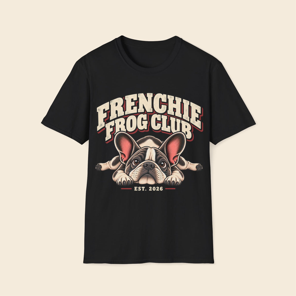 Frenchie Frog Club T-Shirt
