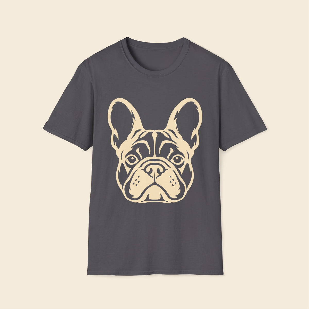 Frenchie Bat Ear Silhouette T-Shirt