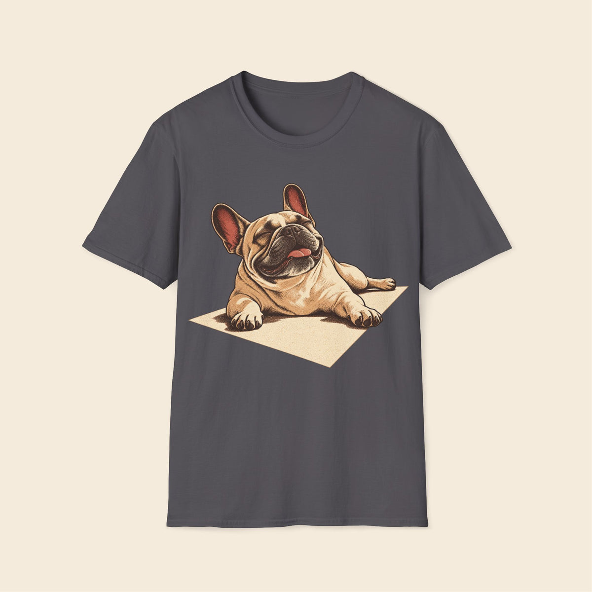 Frenchie The Sun Patch T-Shirt