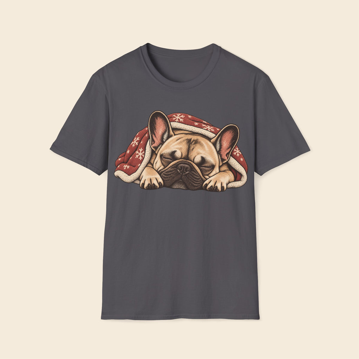 Frenchie The Holiday Nap T-Shirt