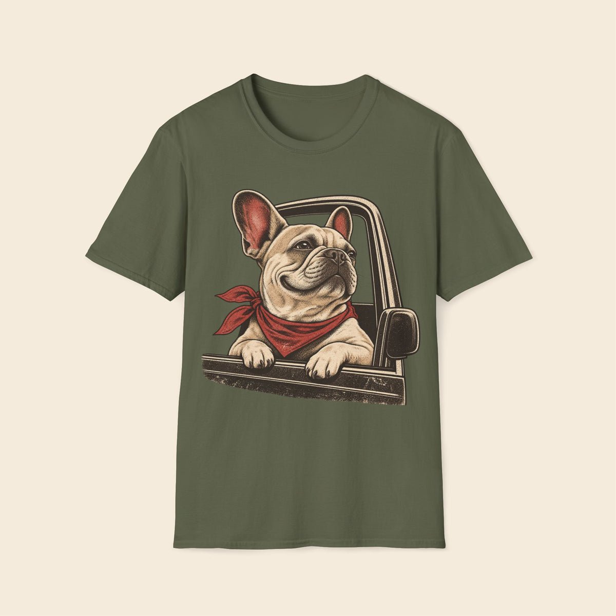 Frenchie The Passenger T-Shirt