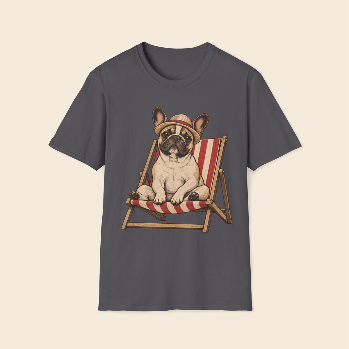 Frenchie Holiday Vibe T-Shirt