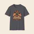 Funny Frenchie Cowboy T-Shirt
