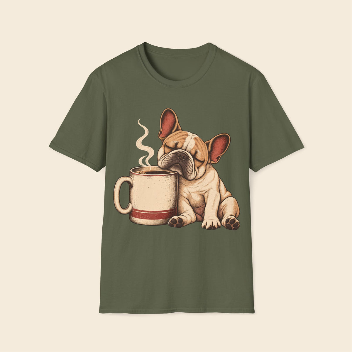 Frenchie The Morning Mug T-Shirt