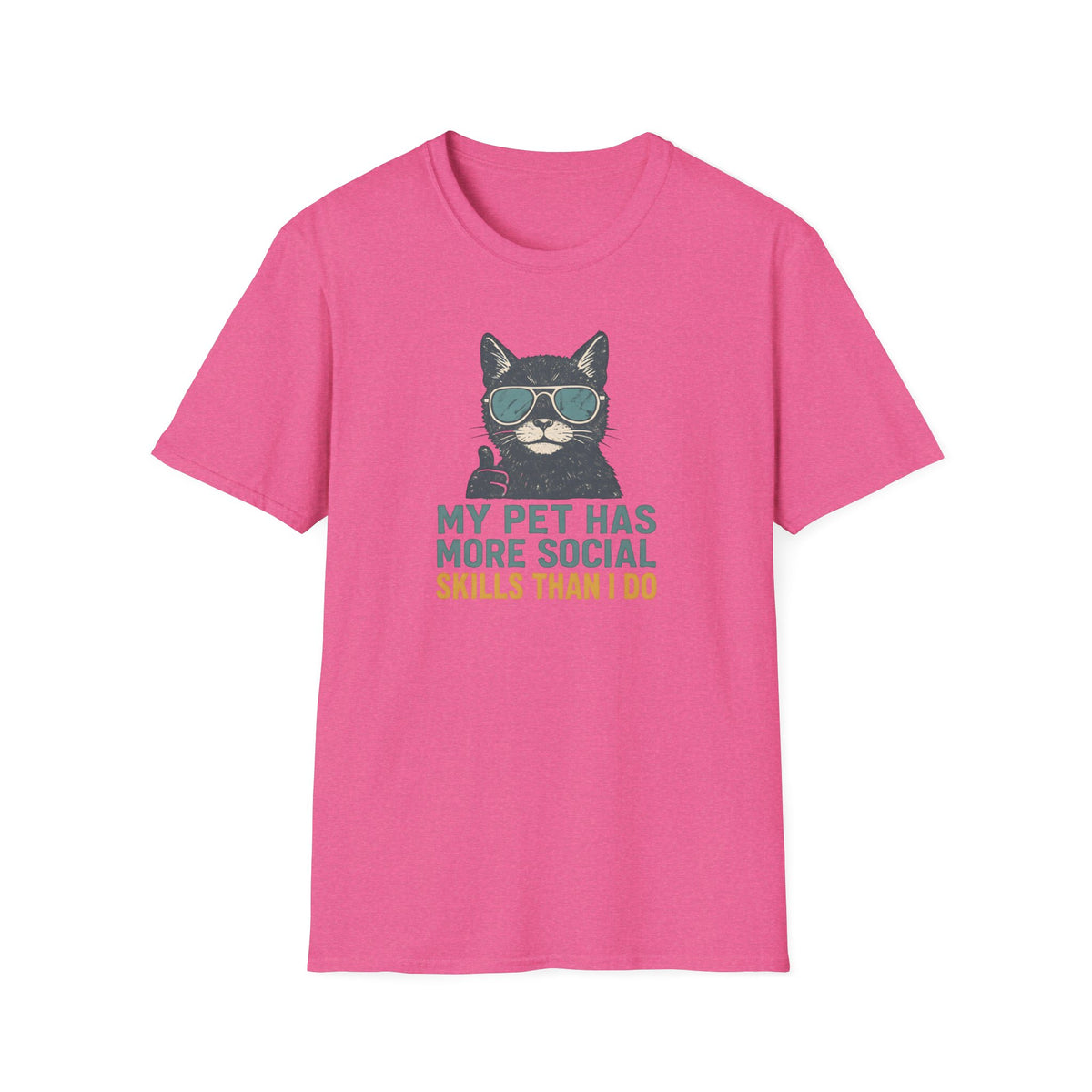 Cool Cat With Sunglasses T-Shirt