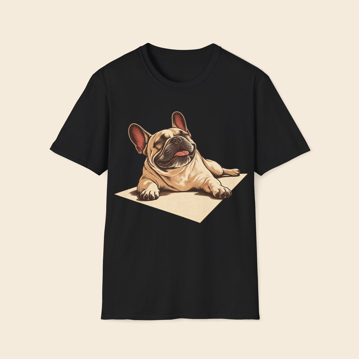 Frenchie The Sun Patch T-Shirt