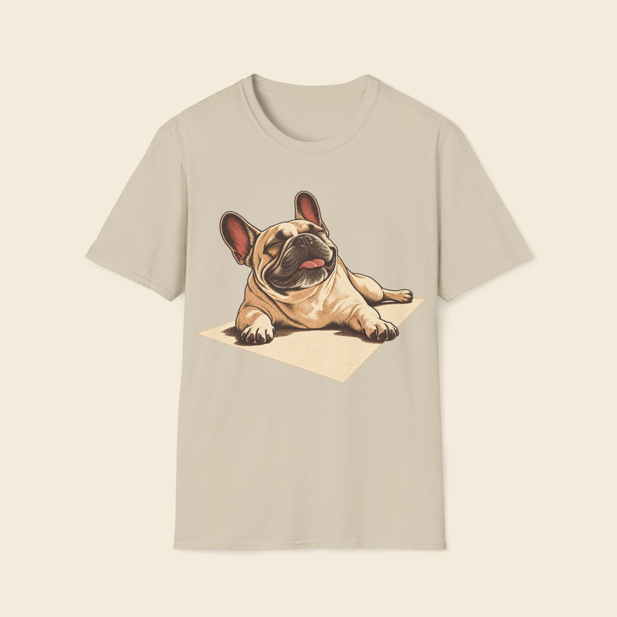 Frenchie The Sun Patch T-Shirt