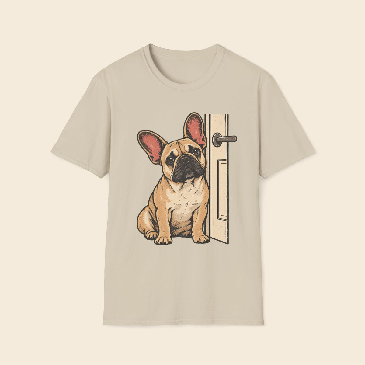 Frenchie The Bathroom Guardian T-Shirt