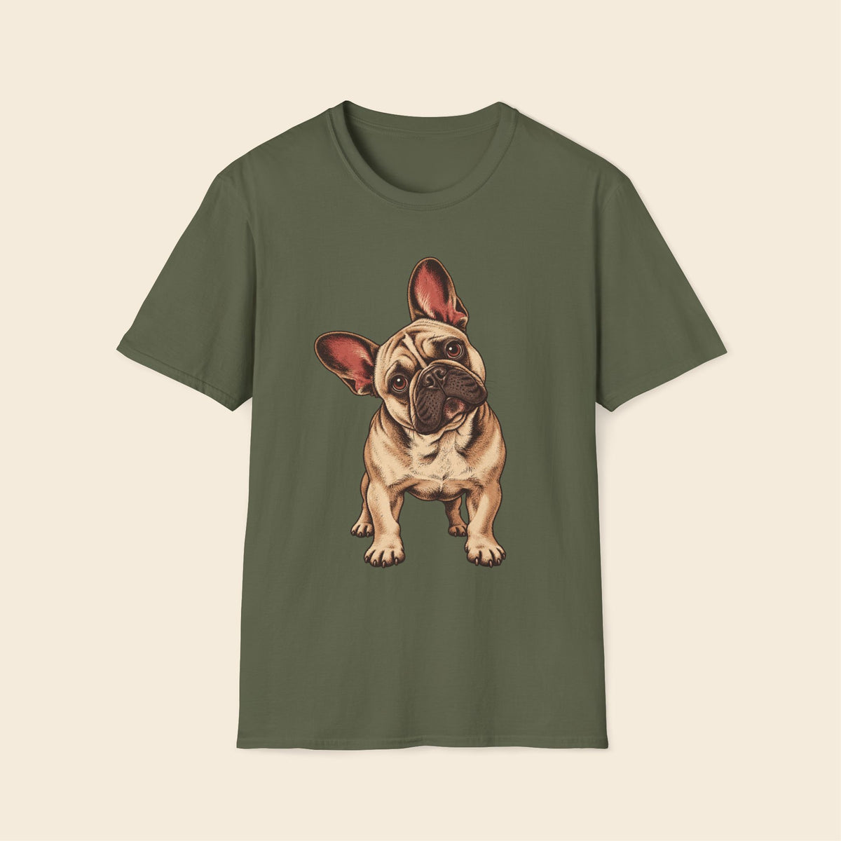 Frenchie The Head Tilt T-Shirt