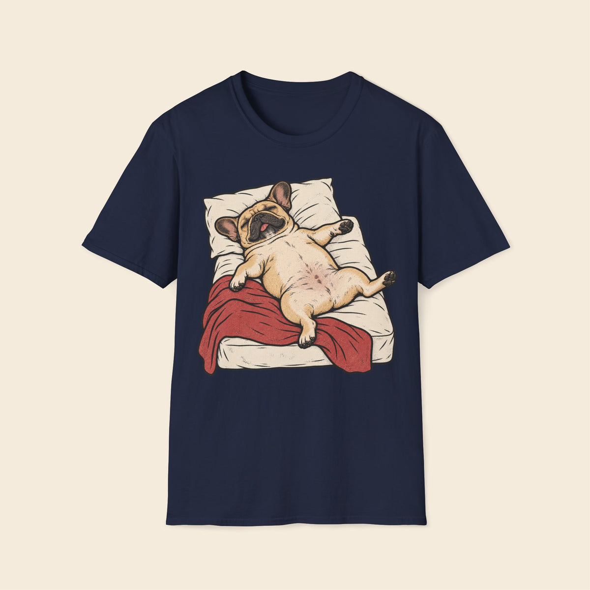 Frenchie The Bed Tax T-Shirt