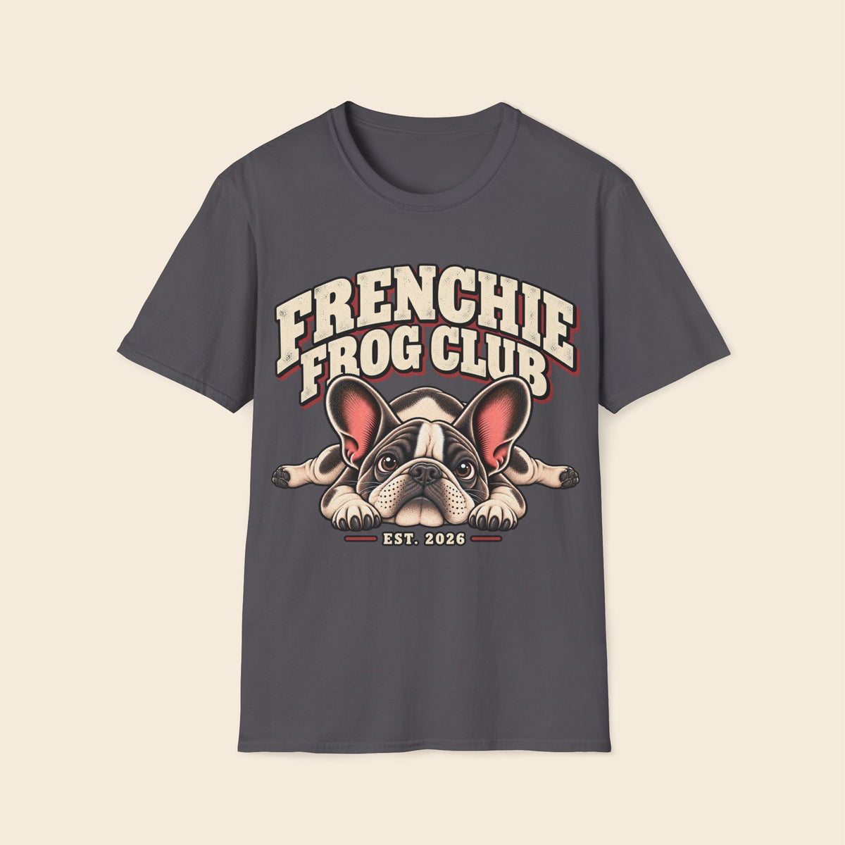Frenchie Frog Club T-Shirt