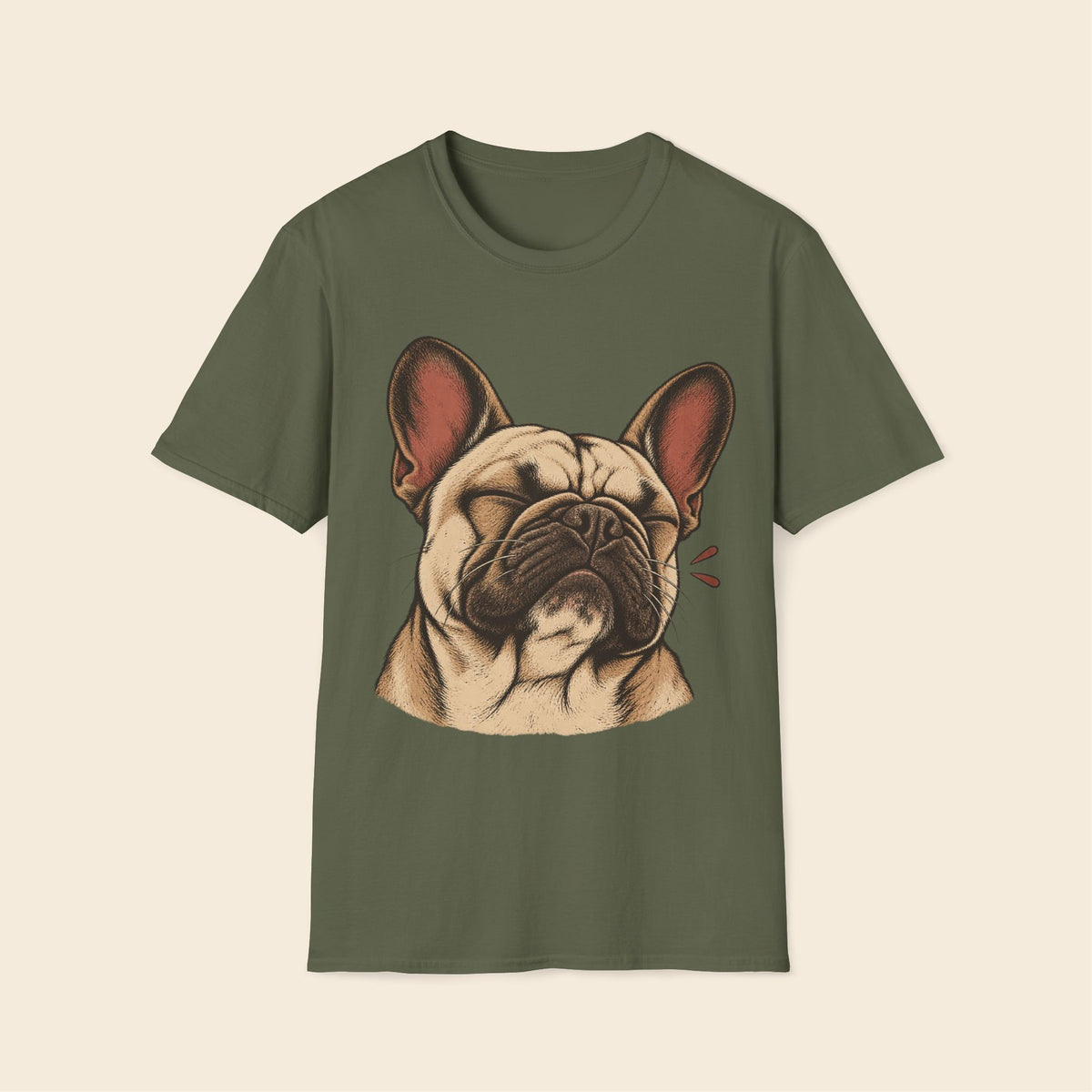 Frenchie The Snort Face T-Shirt