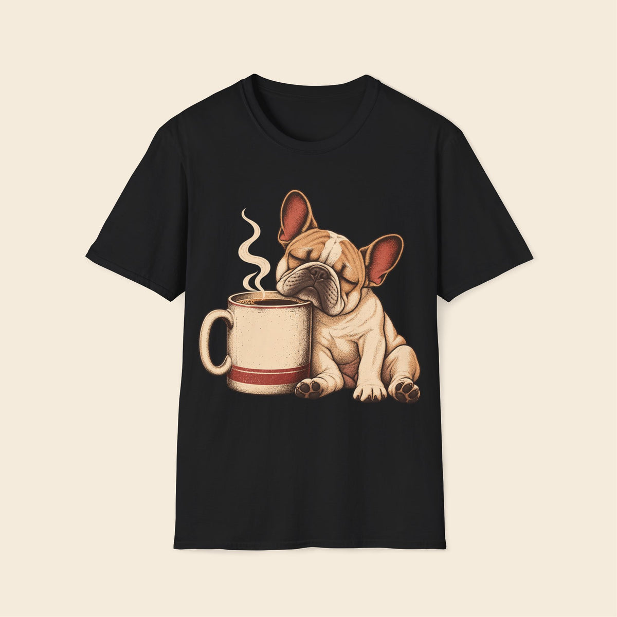 Frenchie The Morning Mug T-Shirt