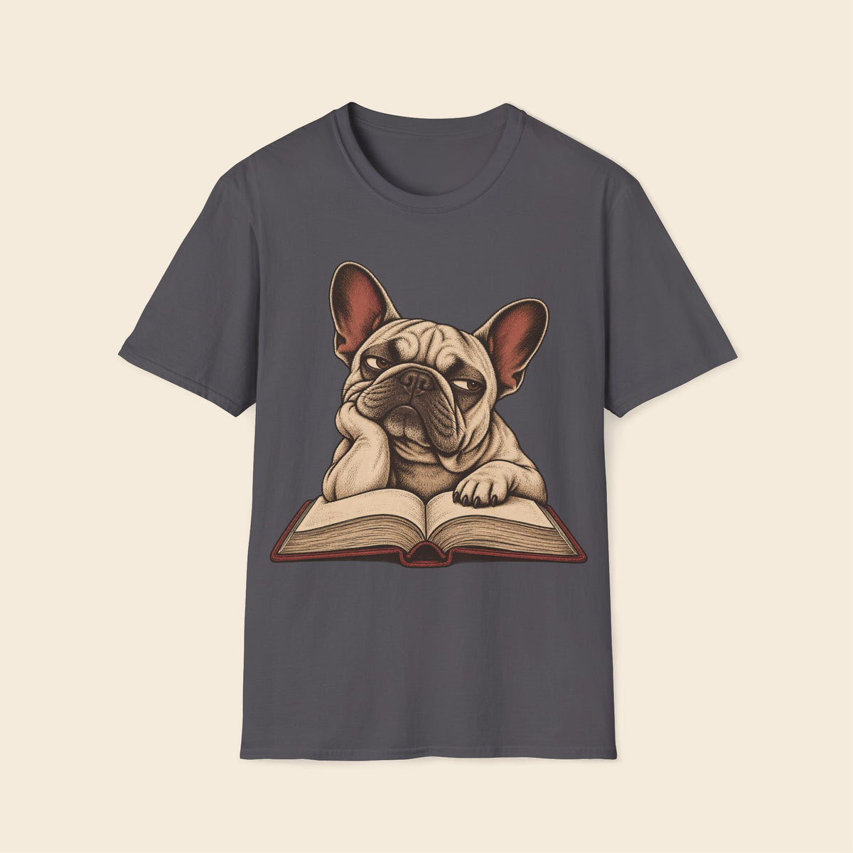 Frenchie The Book Club T-Shirt