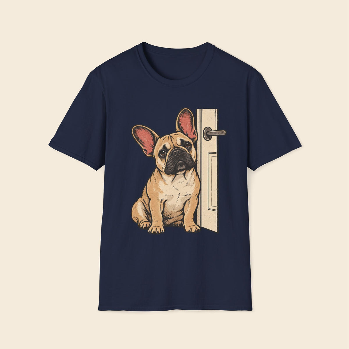 Frenchie The Bathroom Guardian T-Shirt