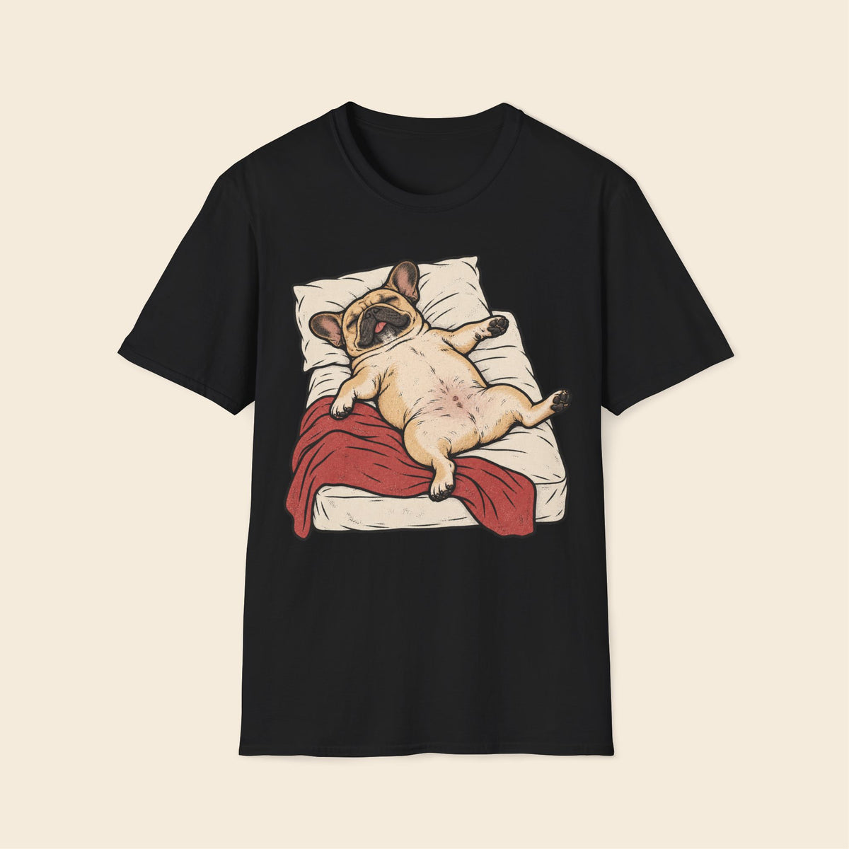 Frenchie The Bed Tax T-Shirt