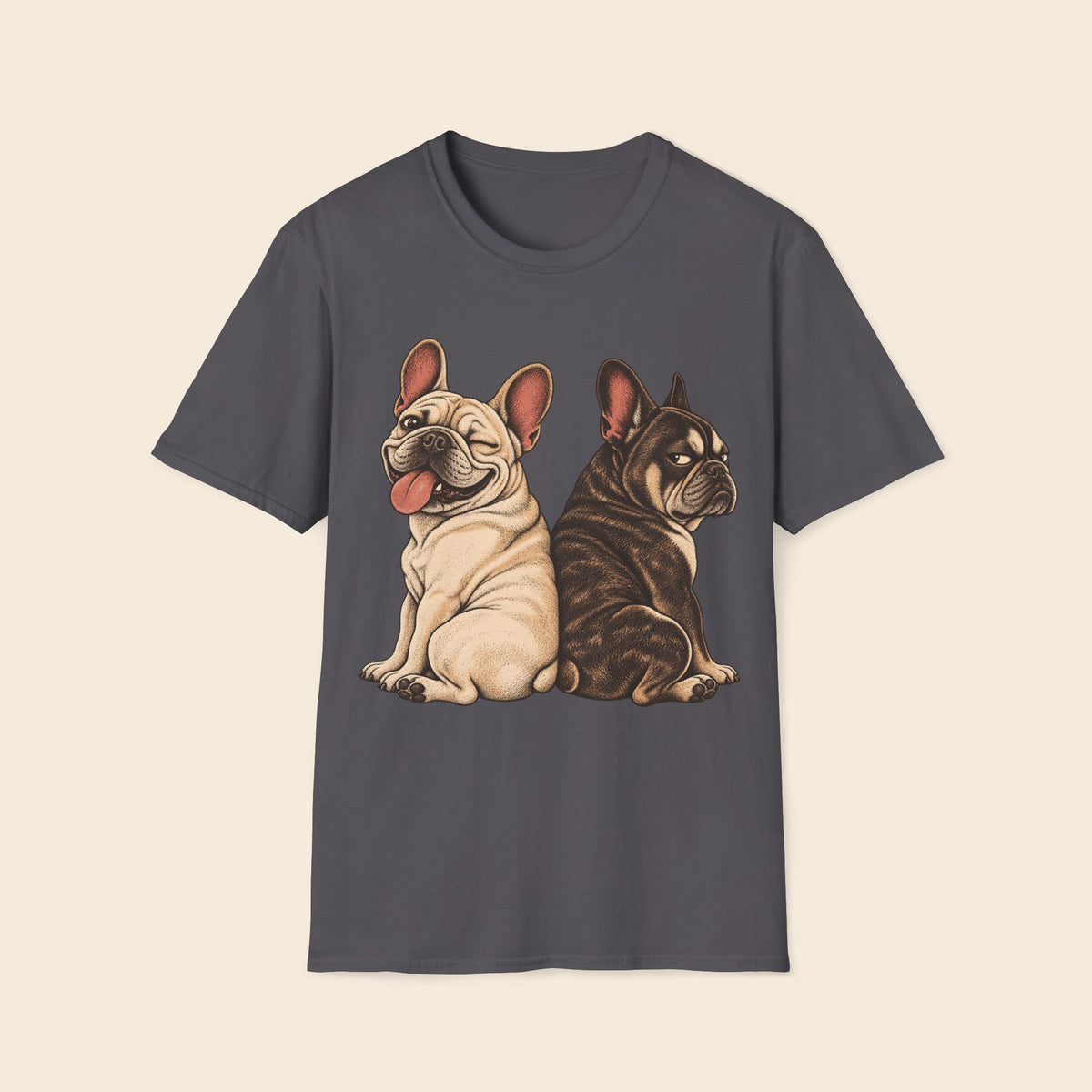 Frenchie The Double Trouble T-Shirt