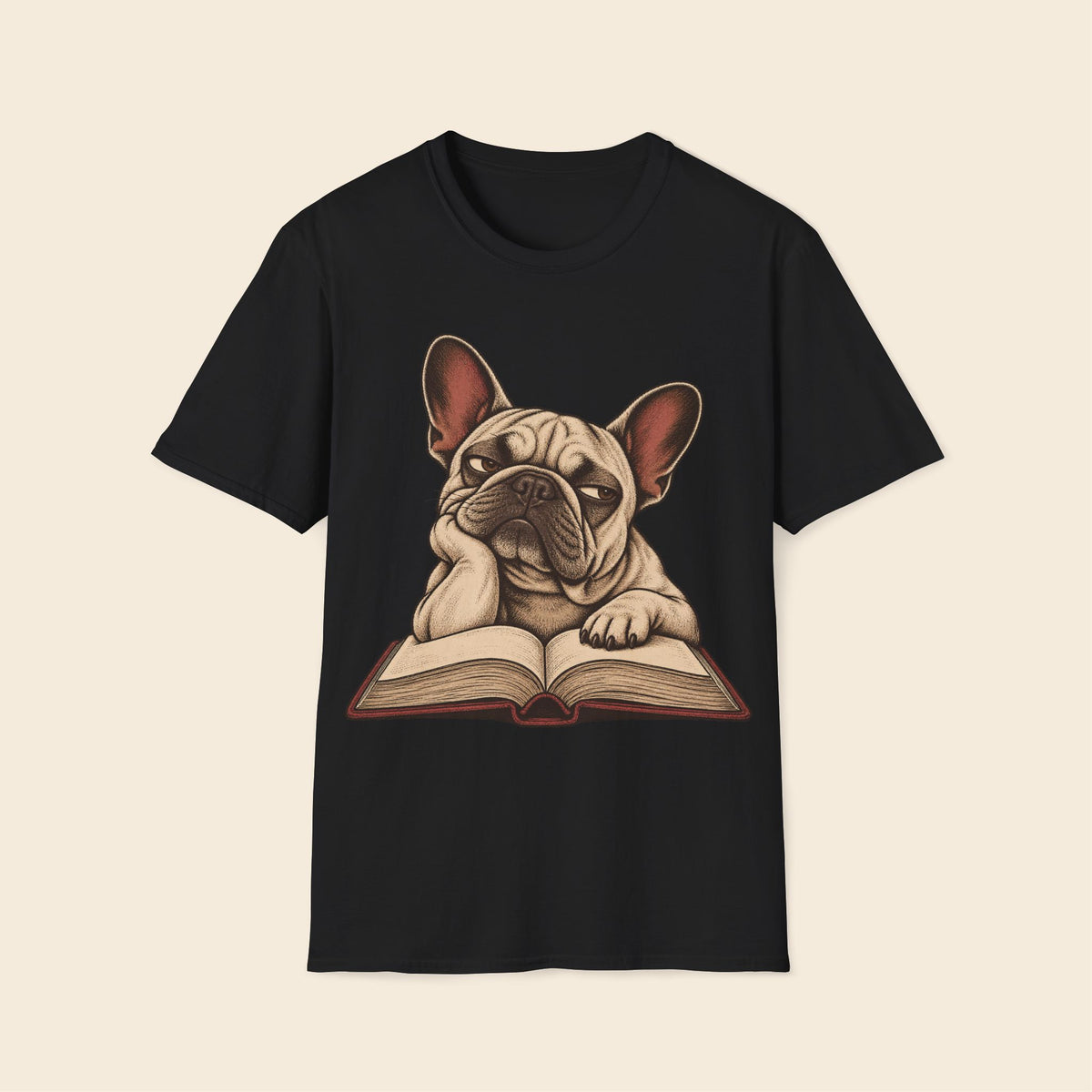 Frenchie The Book Club T-Shirt
