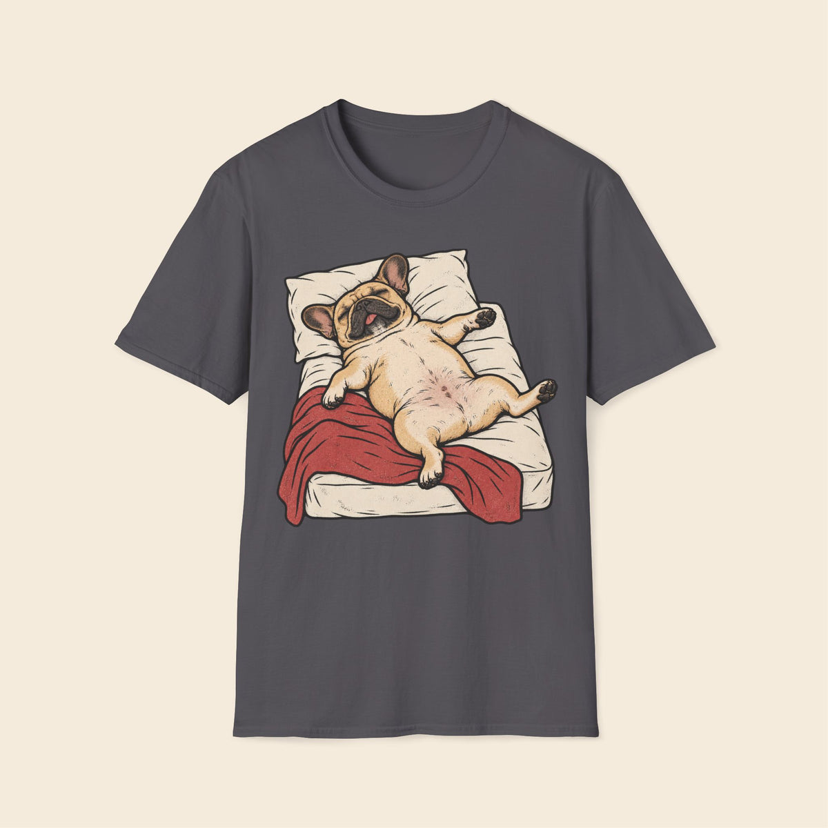 Frenchie The Bed Tax T-Shirt