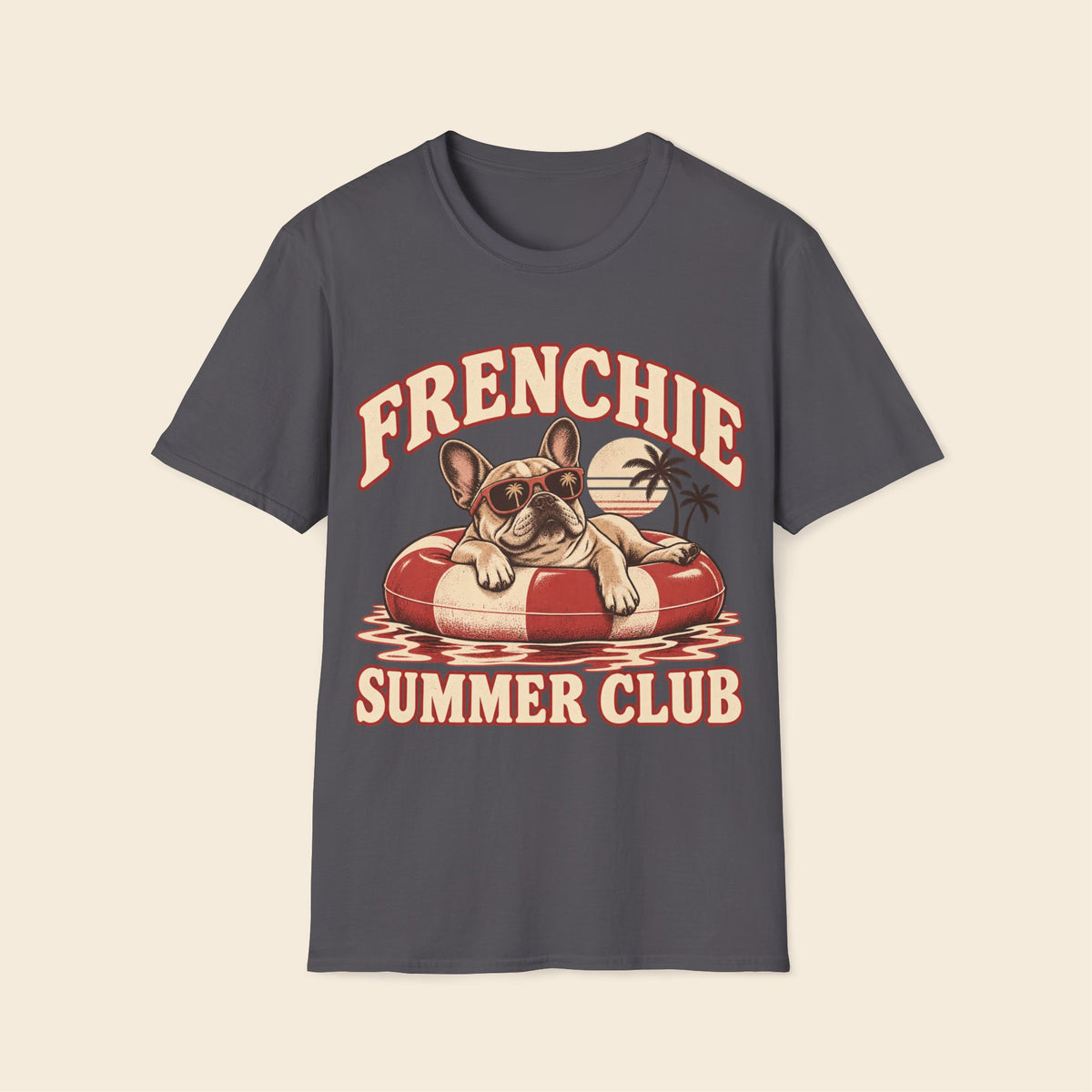 Frenchie Summer Club T-Shirt