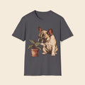 Frenchie Plant Parrent Assistant T-Shirt