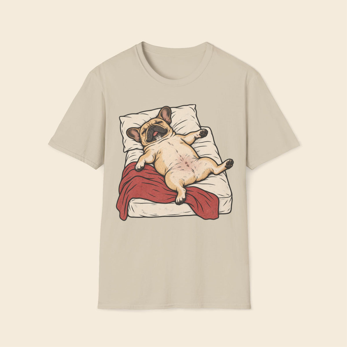 Frenchie The Bed Tax T-Shirt