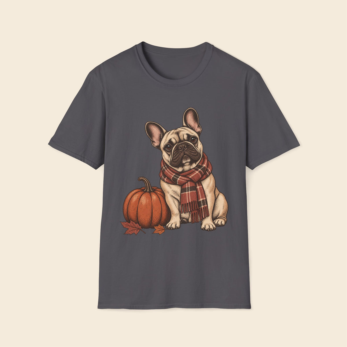 Pumpkin Frenchie T-Shirt