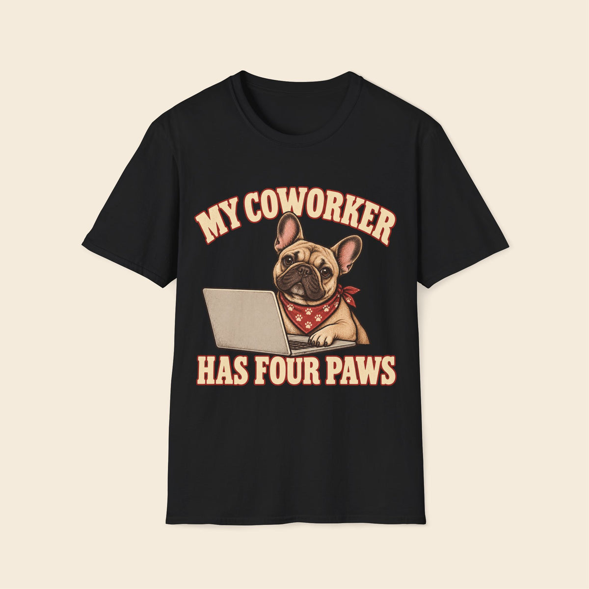 My Coworker has four paws T-Shirt