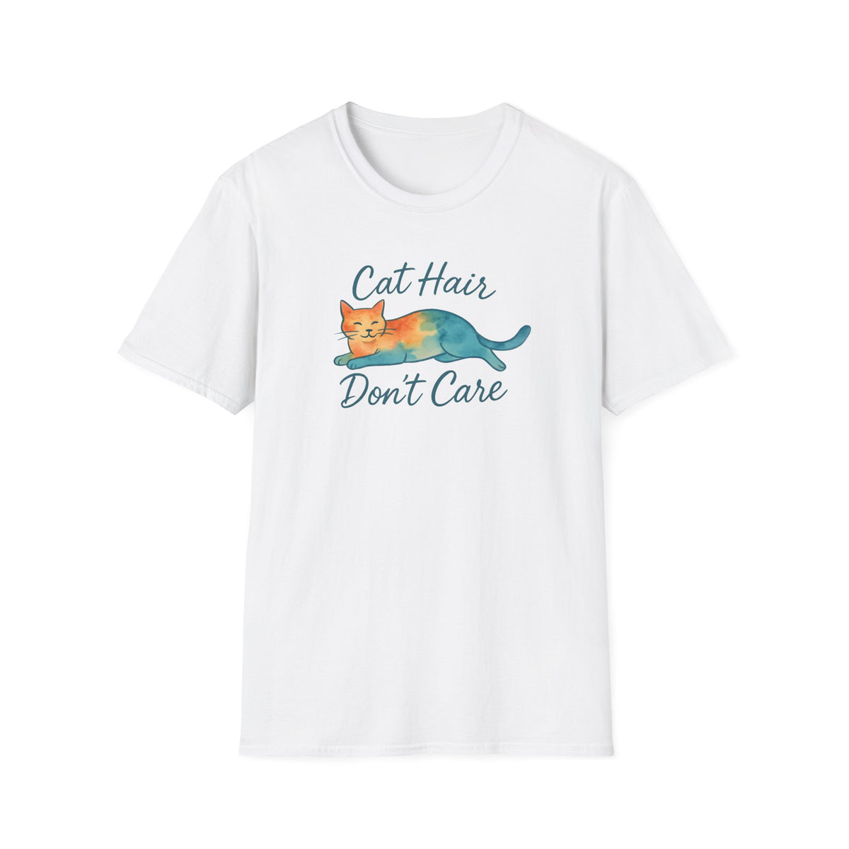 Cat Hair Don't Care T-Shirt