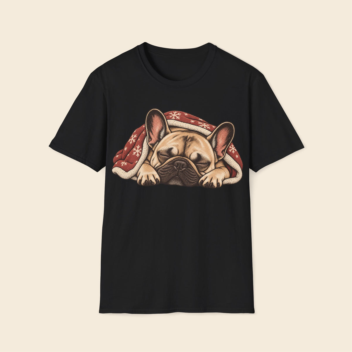 Frenchie The Holiday Nap T-Shirt